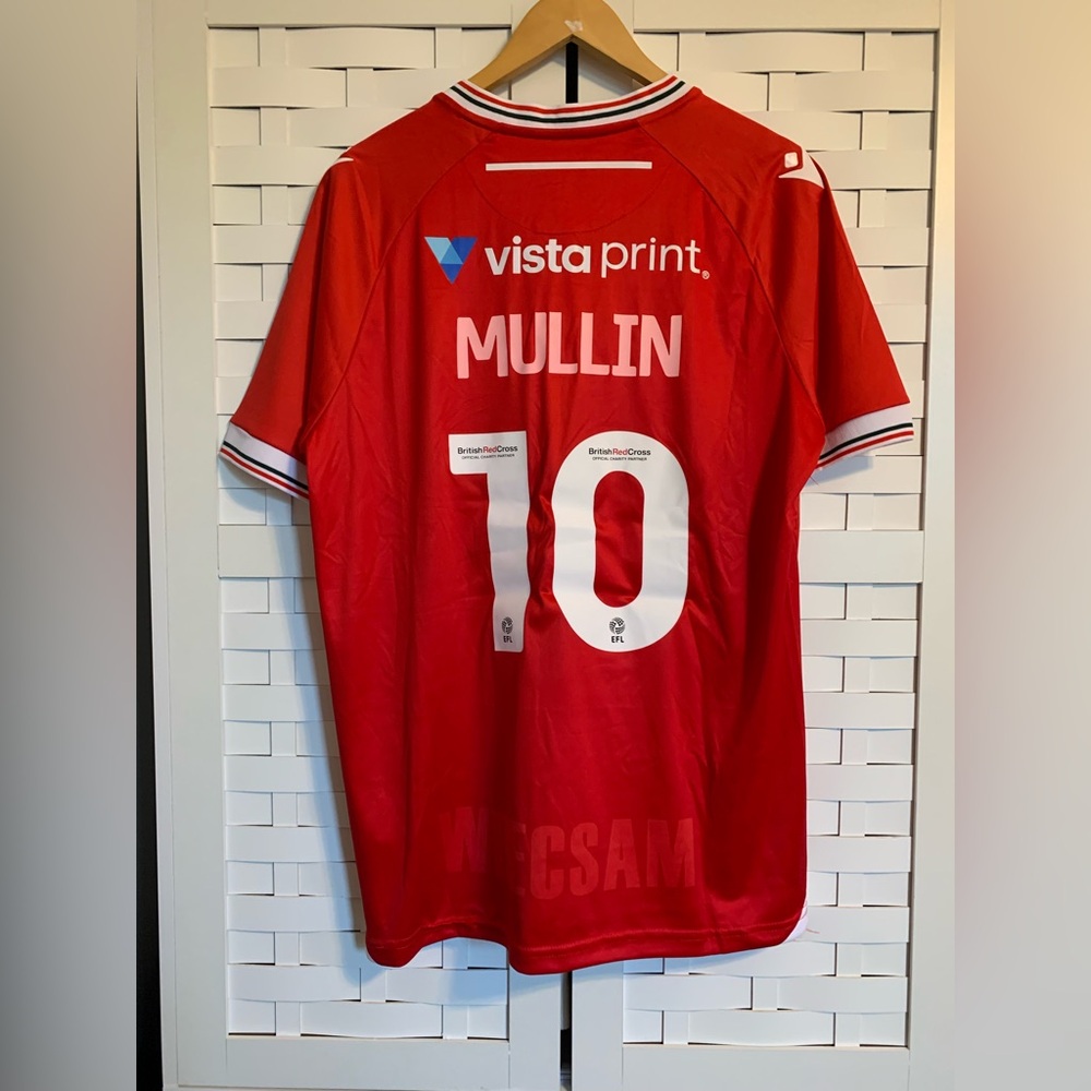 🚨 PAUL MULLIN WREXHAM JERSEY 🚨 - Picture 6 of 6